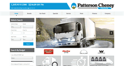 Desktop Screenshot of pattersoncheneytrucks.com.au
